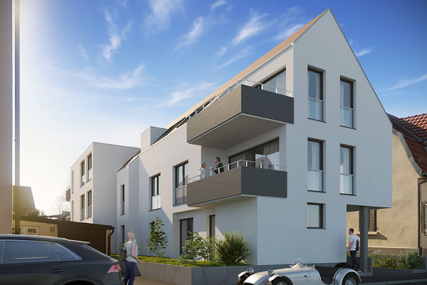 6 Neubauwohnungen in Gerlingen