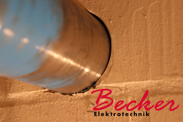 Kernbohrung in Münster und Havixbeck mit Becker Elektrotechnik