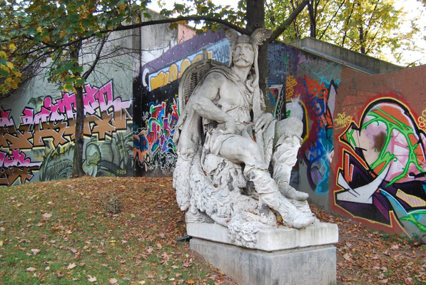 Unter der König-Karls-Brücke, Bad Cannstatt