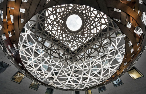 Fünf Höfe - "Sphere" by Olafur Eliasson
