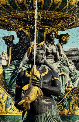 Fontaine des mers - Place de la Concorde