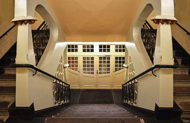 Treppenhaus in den Hackeschen Höfen