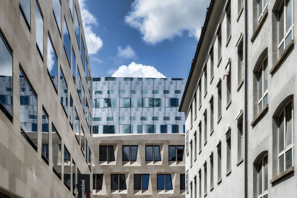 Dorotheenquartier mit Hotel Silber