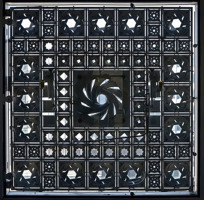 Institut du Monde Arabe - Fensterelement von innen