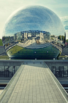 La Géode im Parc de la Vlilette