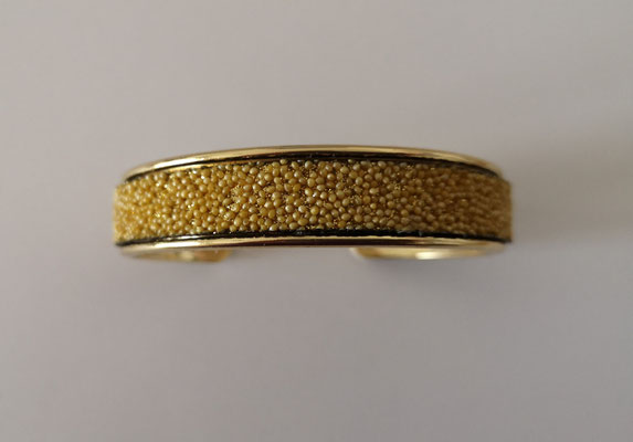 Lederband gold 25€