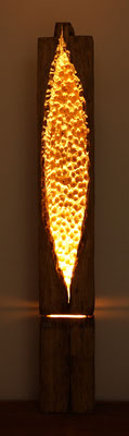 Altholz Lampe Stehlampe vomBaron