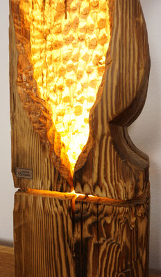 Altholz Lampe Stehlampe vomBaron