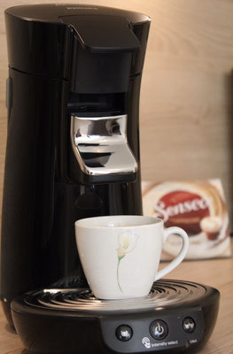 Zusätzliche Senseo-Kaffeemaschine