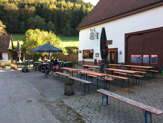 Vesperstube Ziegelhütte, zwischen Fridingen und Beuron