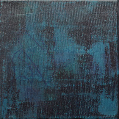 acrylique mixte sur toile, 15 x 15 cm, 2020 | fr 170
