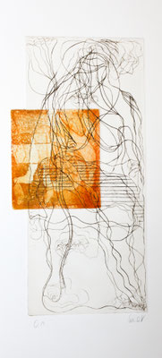 eau-forte et aquatinte, 37 x 17 cm