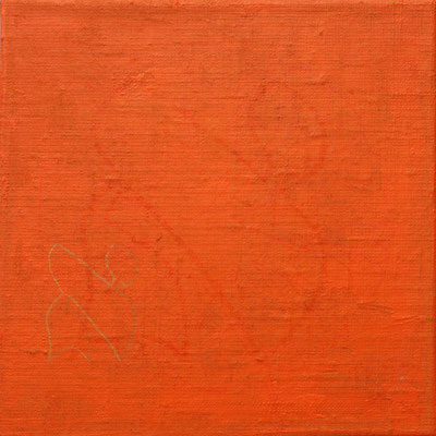 acrylique mixte sur papier, 18 x 18 cm, 2020