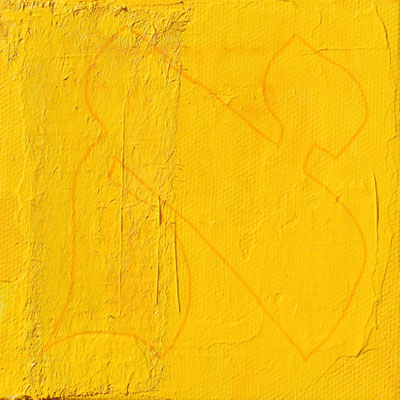 acrylique mixte sur toile, 10 x 10 cm, 2021  