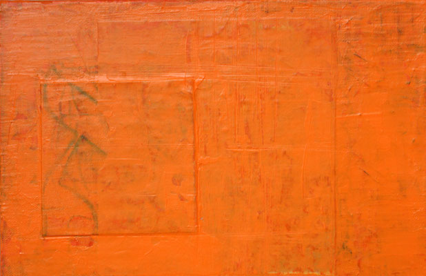 acrylique mixte sur toile, 29 x 19 cm, 2020 