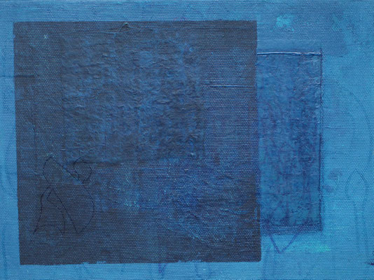 acrylique mixte sur toile, 24 x 32 cm, 2021 | fr 350
