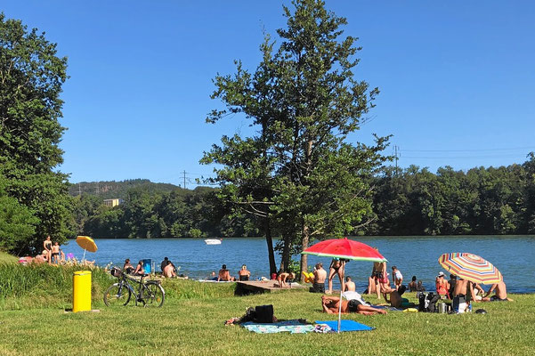 Rheinfelden-Herten, Badeplatz am Rhein