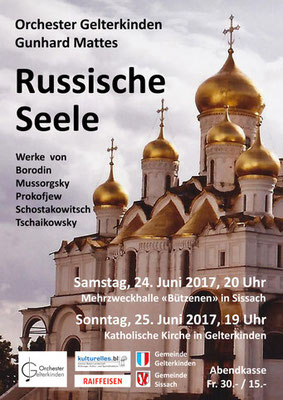 Russische Seele, Juni 2017