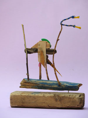 Avonturen (andere kant) 25x10x32cm 150,-