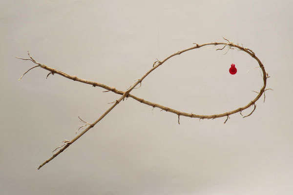 Calder's Fish (hangend) 70x30cm 125,- (zie filmpje)