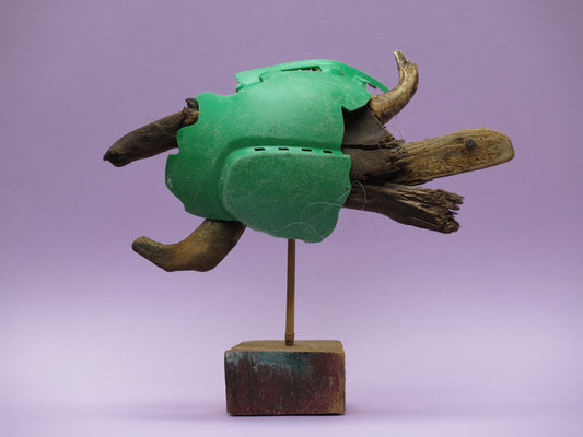 Groene schildpad 40x35x18cm 295,-