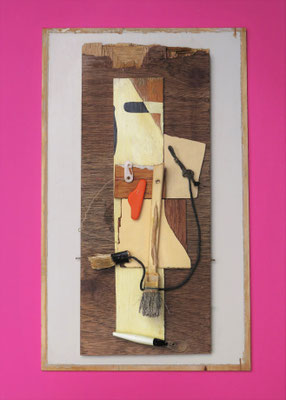 Collage 54x24x10cm 275,-