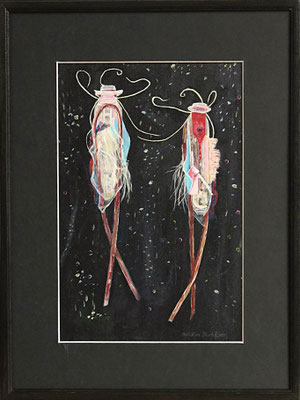 2025 Diepzeewezentjes (achter glas) 32x42cm. 425,- 