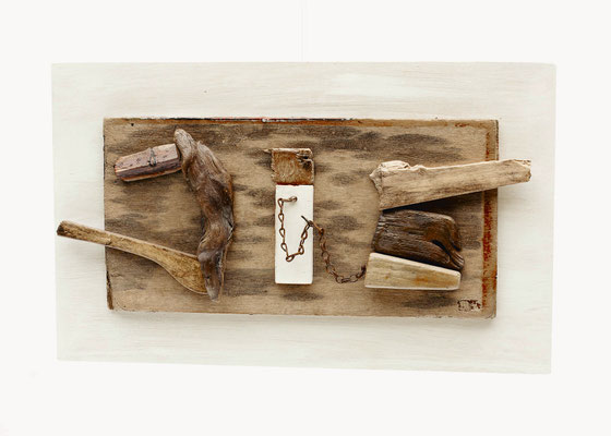 Springend paard 64x40cm 225,-