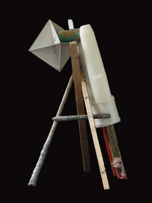 Wachtende figuur 90x55x55cm 575,-
