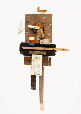 Voetstappen in de tijd 120x50cm 350,-