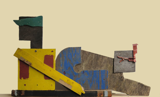 Twee figuren op het strand 140x80x10cm 875,-