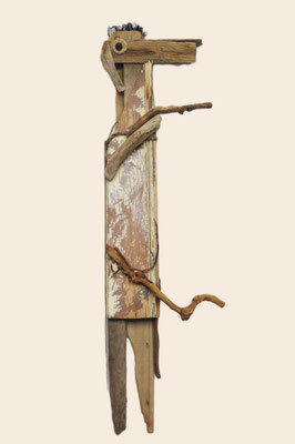 De hond dragen 80x24cm 275,-