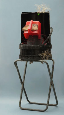 Wachten op de vis 95x30x30cm 495,-