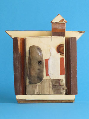 Huisje 20x20cm 125,-