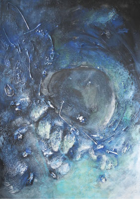 2014/10, Evolution 1, Acryl, 40x60 cm  