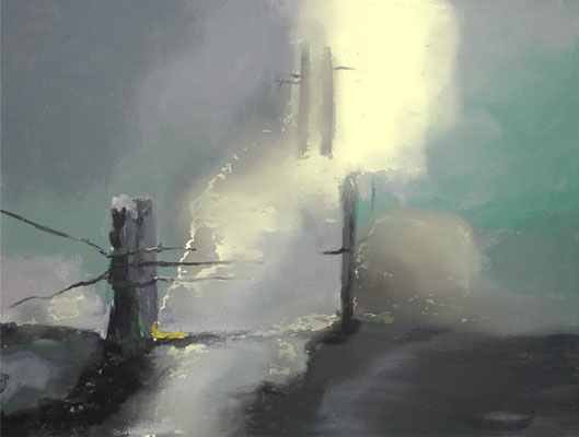 2014/7 Morgenlicht, Acryl, Leinwand, 80x60 cm  