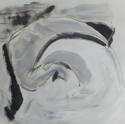 2020/25, Flächen, Formen, Papier, 30x30 cm