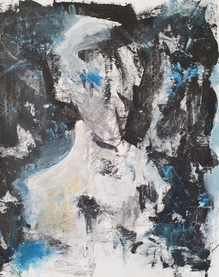 2021/1, Acryl, Leinwand 49x57 cm