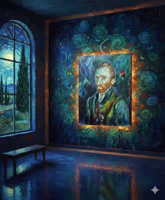 Portrait Setting zu 2025/1 Van Gogh