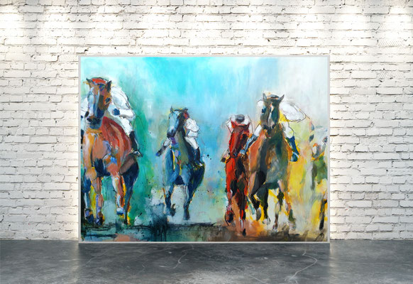 Animal: Setting zu 2017/3, Jockeys, Pferde