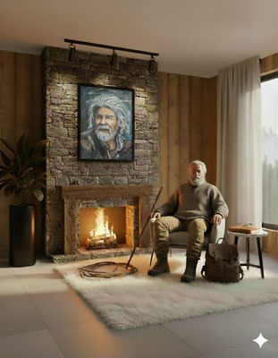 Portrait Interieur-Design zu 2023/2, Everest Abenteurer