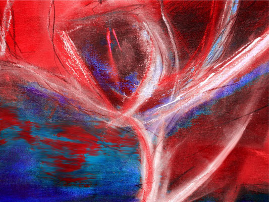 Flower 1  - Farbvariante, Druck