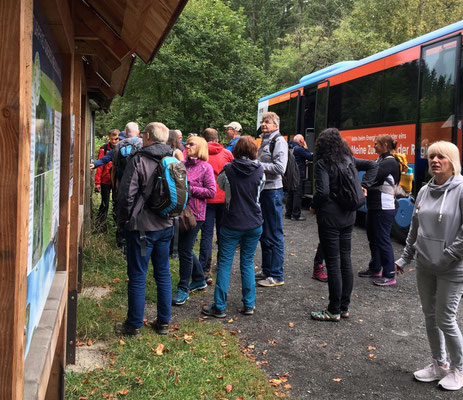 Wanderung nach Hütten über den Ochsenkopf