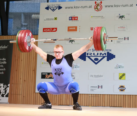 Julian Heidenbauer - 150 kg Reißen