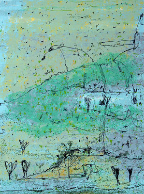 Schneeblau - Silkscreen - 37 x 27 cm - 2001 - 150 copies