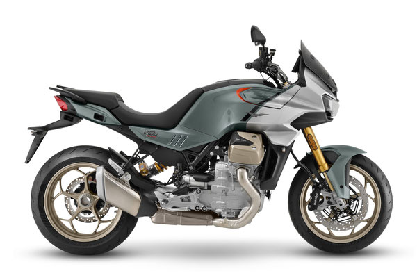 Moto Guzzi V100 Mandello S - Grün Ghiaccio - Ansicht rechts