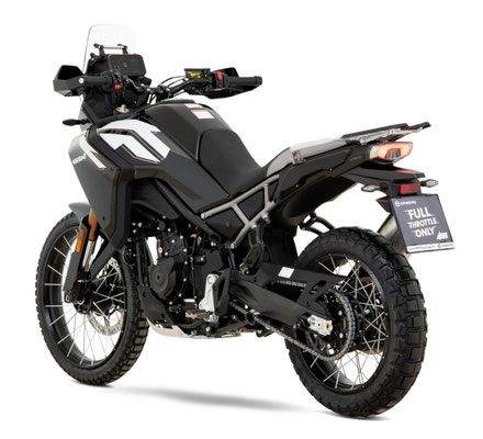 CFMOTO 450MT - Nebula Black - Ansicht hinten