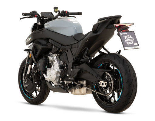 CFMOTO 675NK - Tundra Grey - Ansicht hinten