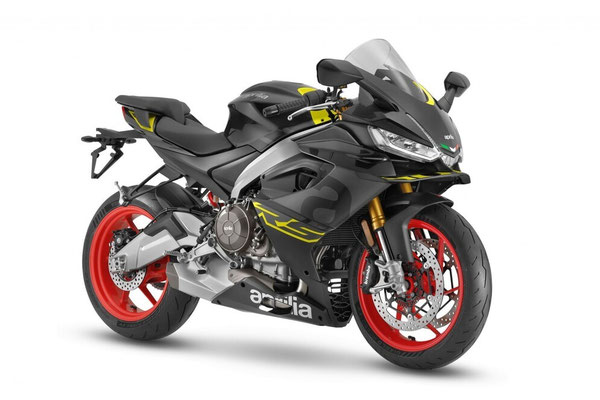 Aprilia RS 660 in Blue Marlin, Ansicht vorne rechts