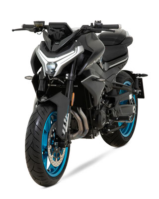 CFMOTO 800NK Advanced - Nebula Black - Frontansicht